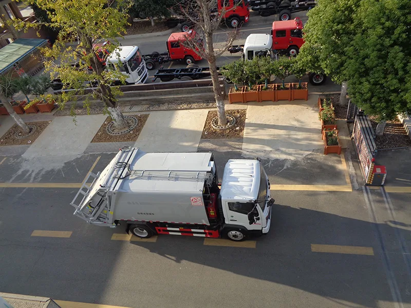 XZL5141ZYS6型压缩式垃圾车